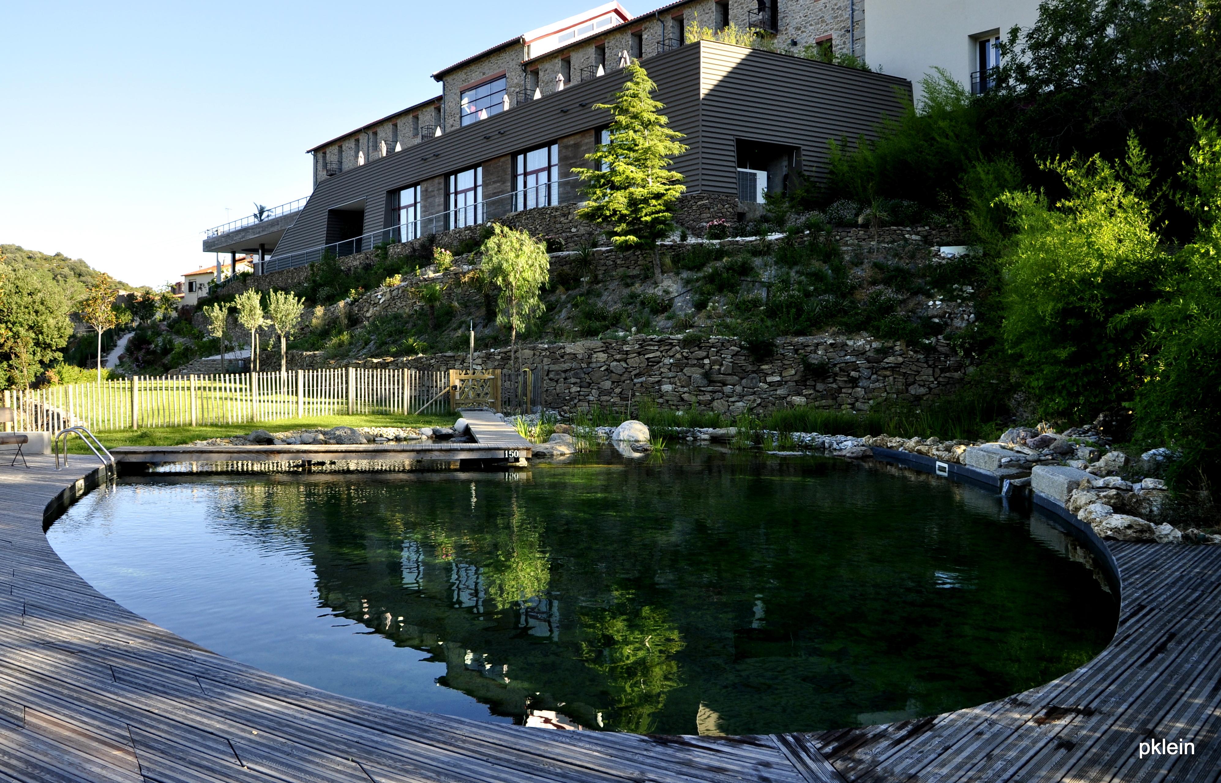 Domaine Riberach - Restaurant Etoile - Spa - Piscine Naturelle - Vignoble Bio Bélesta Exteriör bild